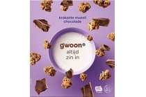 krokante muesli chocolade