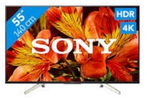 sony 4k ultra hd tv kd55xf8599