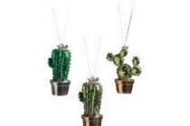 kerstballen cactussen