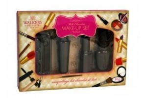 walkers chocolade make up set