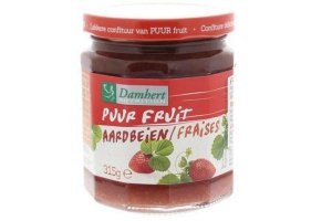 damhert confiture aardbei