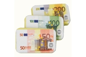 smikkelhuys bankbiljetten of euromunten