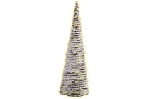 rotan pyramide met verlichting