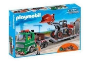 playmobil 5026 dieplader met bulldozer