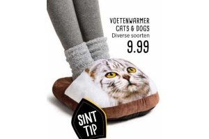 voetenwarmer cats en dogs