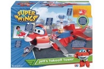 super wings jetts luchthaven toren speelset