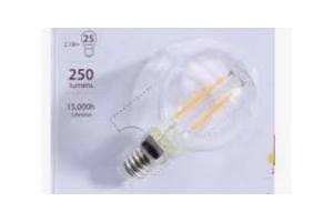 getic light led filament lampen