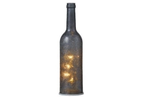 fles met led verlichting