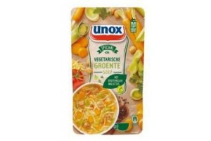 unox soep groente vega