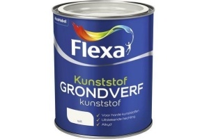 flexa grondverf kunststof wit