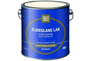 gold circle zijdeglans lak