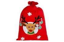 kerst geschenkzak vilt rendier