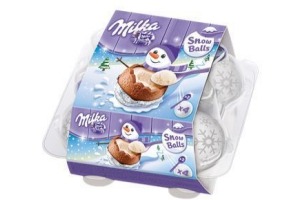 milka snow balls