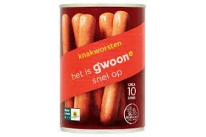 g woon knakworsten