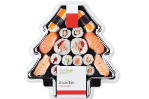 sushi kerstboom