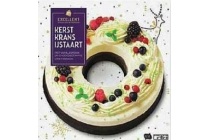 ah excellent kerstkrans ijstaart