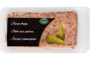 pate met roquefort en peren