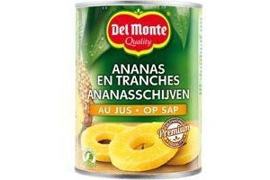 del monte ananasschijven op sap