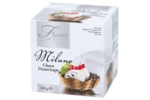 milano chocolade dessertcups