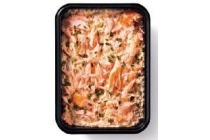 warmgerookte zalmsalade