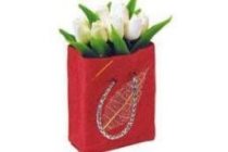 intratuin kidsworkshop paperbag met tulpen