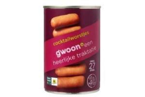 g woon cocktailworstjes