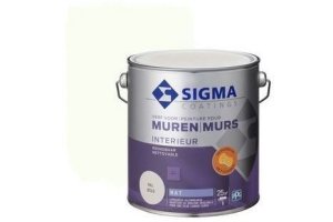 sigma reinigbare muurverf ral 9010