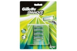 gillette mach3 sensitive mesjes