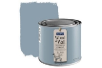 gamma wood en wall krijtverf blurry blue