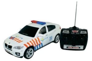 afstandbestuurbare politieauto