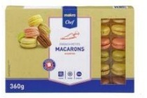 metro chef macarons