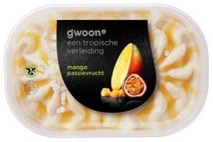 g woon mango passievrucht ijs