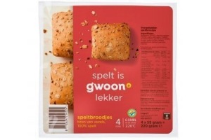 gwoon speltbroodjes