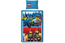 lego city heroes dekbedovertrek 140 x 200 cm