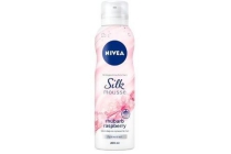 nivea rhubarb raspberry silk mousse doucheschuim