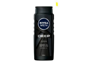 nivea men deep clean shower gel