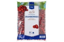 metro chef cranberries 1 kg