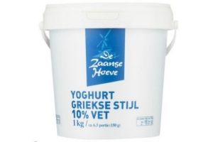 de zaanse hoeve yoghurt griekse stijl 10 vet