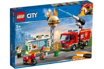 lego city brand bij het hamburgerrestaurant 60214