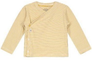 prenatal newborn unisex overslag shirtje
