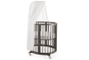 stokke sleepi mini bed hazy grey