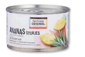 fairtrade original ananasstukjes