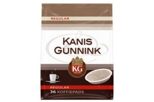 kanis en gunnink koffiepads