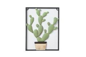 metalen muurdecoratie cactus