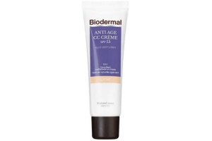 biodermal anti age cc cream spf15 licht