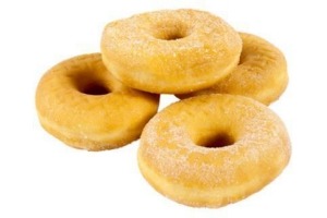 gesuikerde donuts