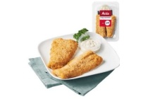 crispy visschnitzels