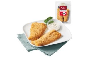 crispy visschnitzels