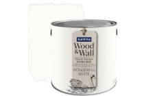 gamma wood en wall krijtverf wonderful white 2 5 liter