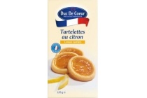 tartelettes au citron